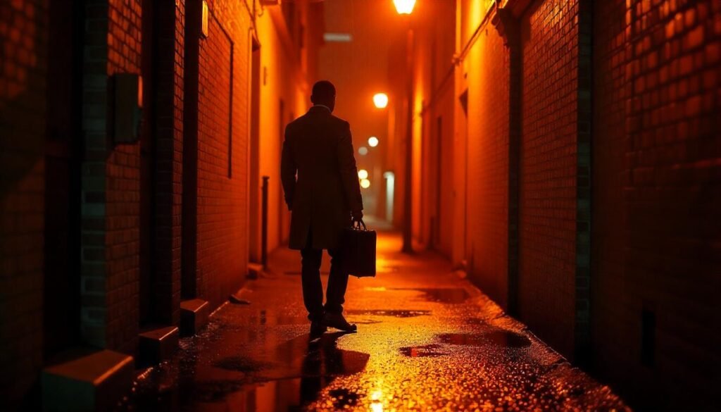 Fake lawyers and business consultants in Brazil holding fake documents, representing the risks of fraud in legal and consultancy services.